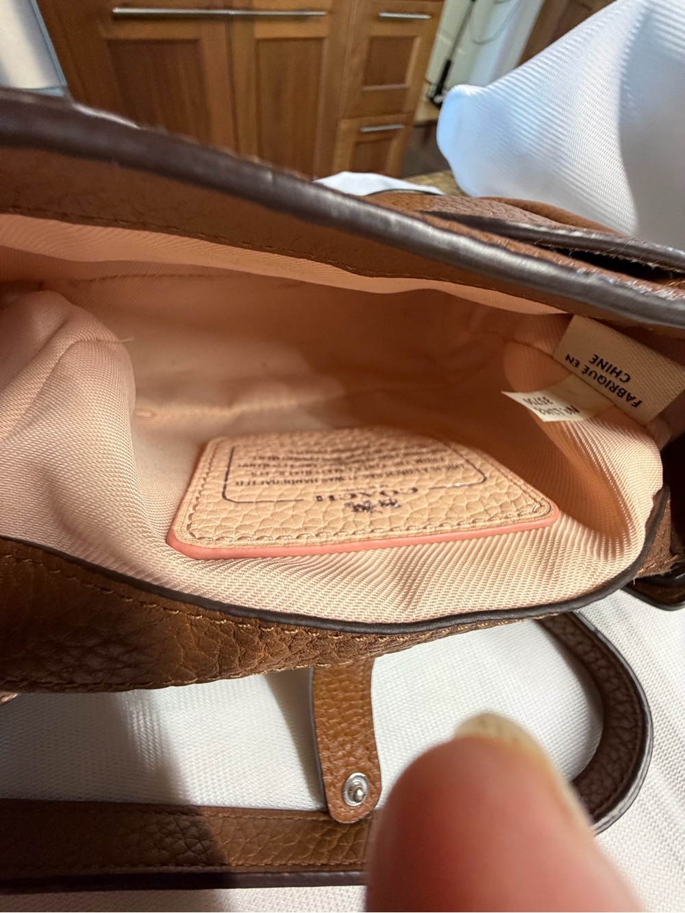 Authentic Coach Dakota Full Grain Cowhide Leather Purse Handbag - Picture 10 of 12